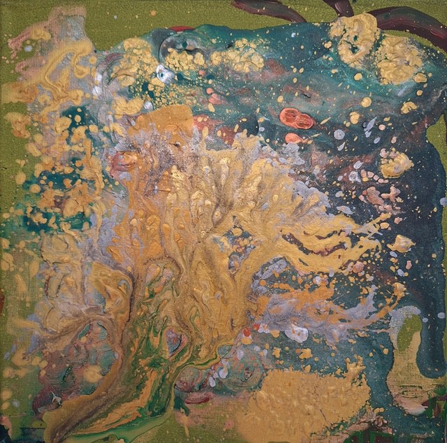 Nr 477 Weizenfeld 40x40 cm Jahr 2022