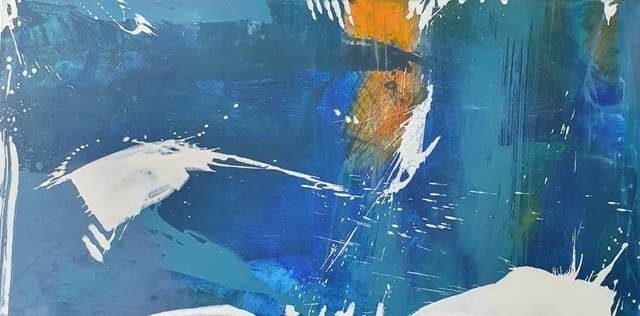 Nr 580 Supervision II 100x50 cm Jahr 2013