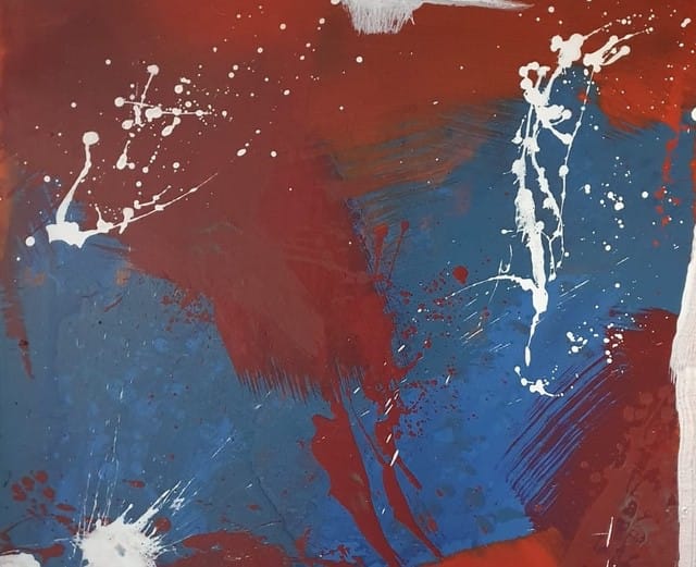 Nr 598 skywalkers 60x50 cm Jahr 2014