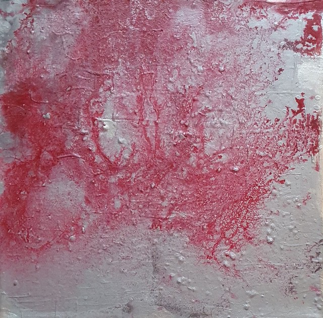 Nr 625 Silbermond 30x30 cm Jahr 2015
