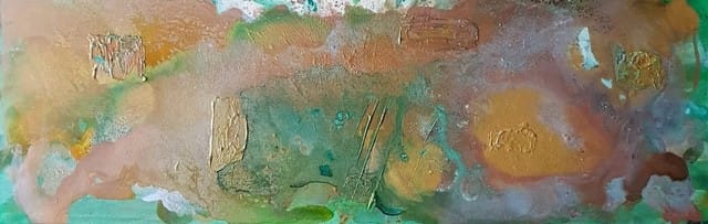 Nr 682 Die Befruchtung 120x40 cm Jahr 2020