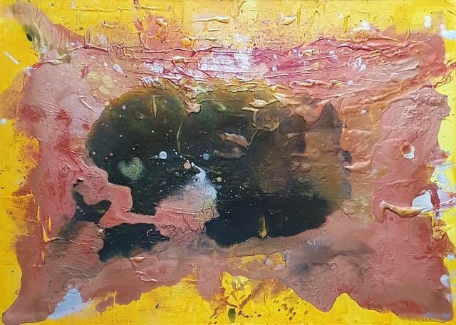 Nr 687 Vater Bär 70x50 cm Jahr 2020