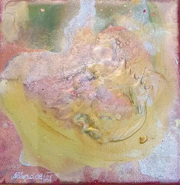 Nr 716 Die glitzernde Welt 1 20x20 cm Jahr 2021