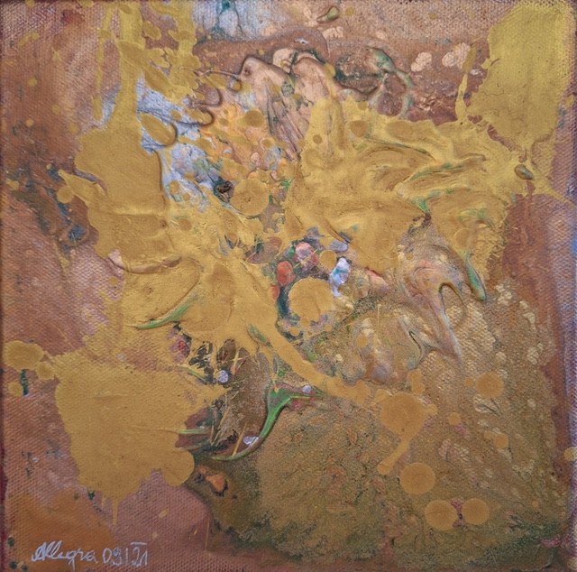 Nr 719 Die glitzernde Welt 1 20x20 cm Jahr 2021