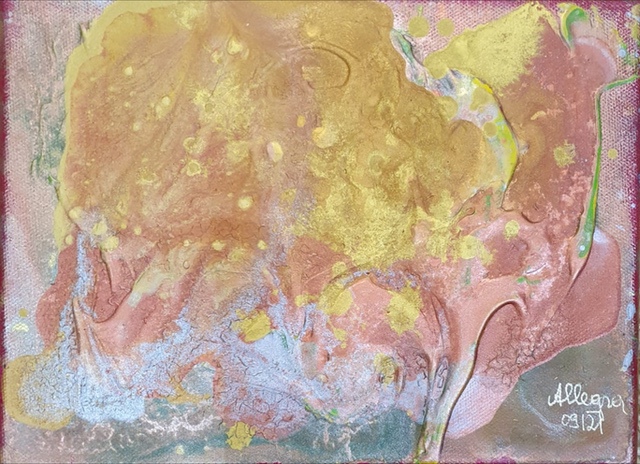 Nr 731 Die glitzernde Welt 2 24x18 cm Jahr 2021