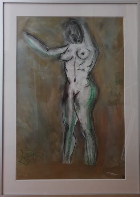Nr 753 sich ganz zeigen 51x71 cm Jahr 2022