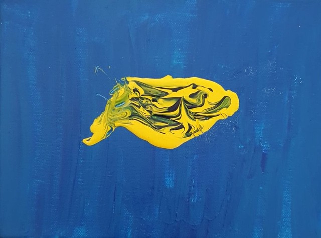 Nr 174 a Der Fisch 24x18 cm Jahr 2005