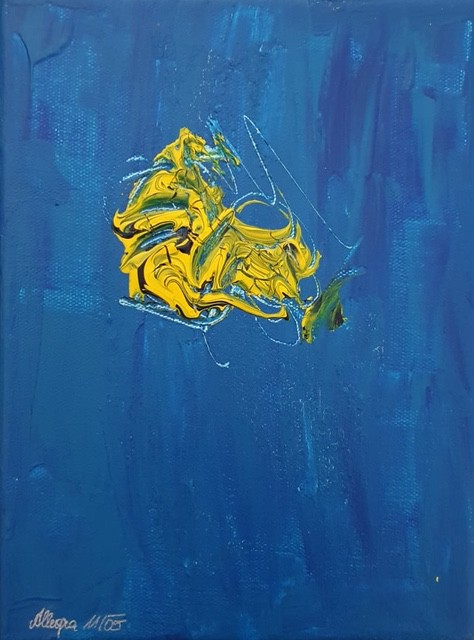 Nr 174 b Das Hutschpferd 18x24 cm Jahr 2005