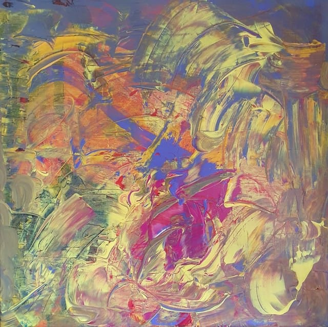 Nr 249 Die Verwandlung 60x60 cm Jahr 2006