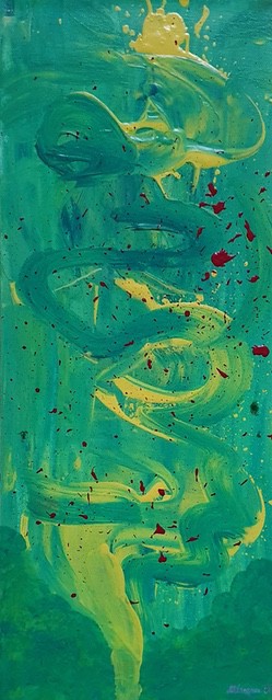 Nr 392 Morgentau 20x50 cm Jahr 2008