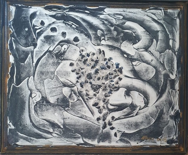 Nr 440 Der Weg 27,5x34 cm Jahr 2009