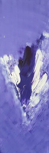Nr 495 Gefühlsregungen 30x90 cm Jahr 2011